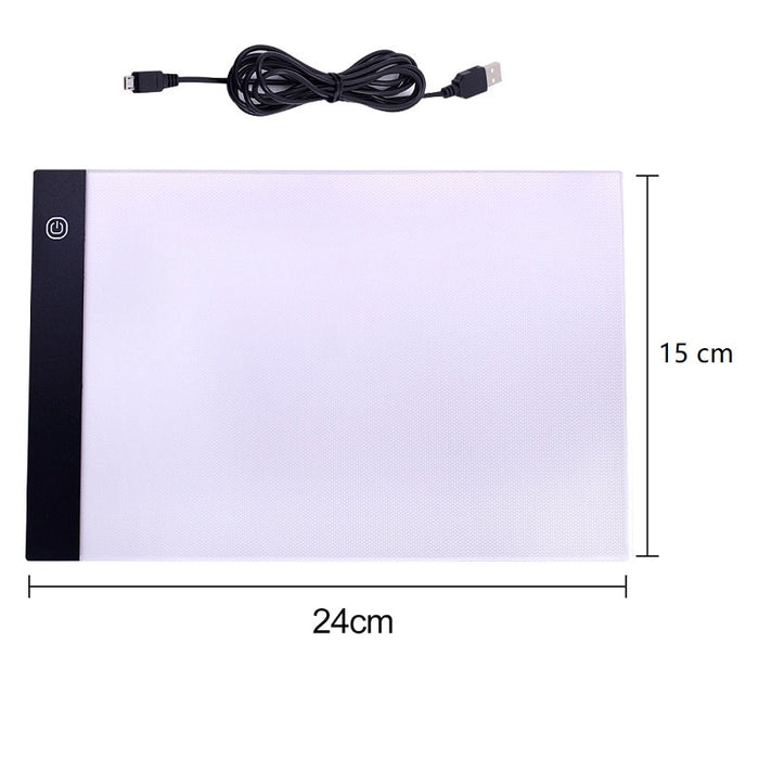 Led Drawing Copy Board Kids Toy to Draw 3 Level Dimmable Painting Tablet