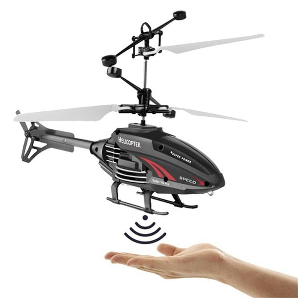 Flying Helicopter Toys USB Rechargeable Induction Hover Helicopter With Remote Control