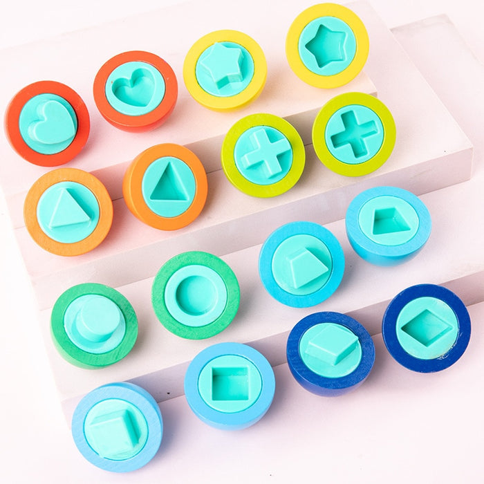 Shape Matching Easter EggsToy for Kids Baby Learning Educational Toy