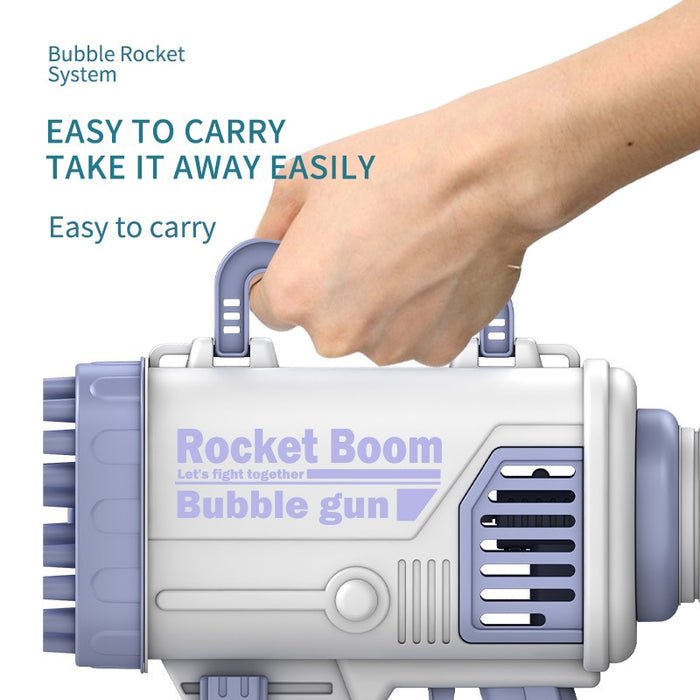 Electric Bubble Gun Gatlin Bubble Gun Machine Soap Bubbles Magic Bubble