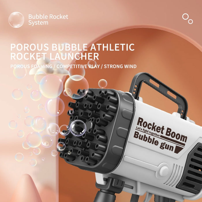 Electric Bubble Gun Gatlin Bubble Gun Machine Soap Bubbles Magic Bubble
