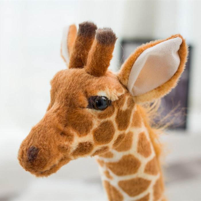 Giant Real Life Giraffe Plush Toys High Quality Stuffed Animals Dolls Soft Kids
