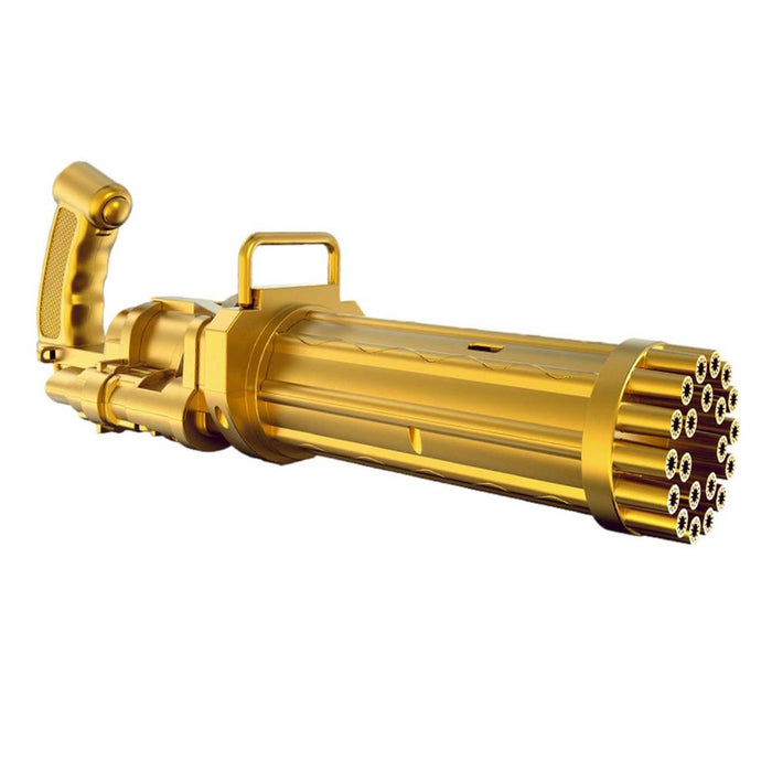 Hot Kids Gatling Bubble Gun Toy 64-Hole Charging Electric Automatic Bubble Machine