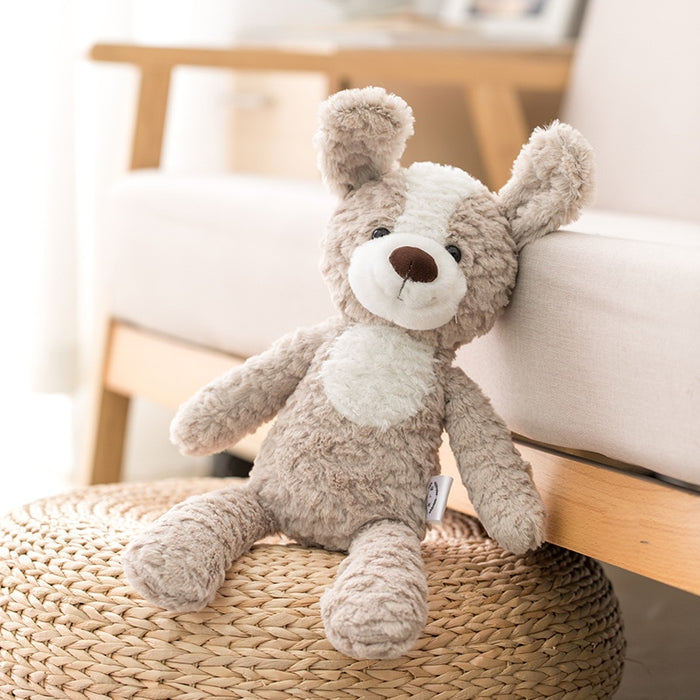 High Quality Soft Long legs Bunny Teddy Bear Dog Elephant Unicorn Stuffed Cartoon Animals