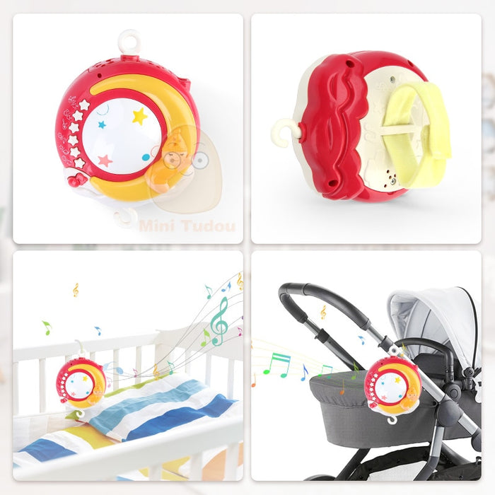 Baby Mobile Rattles Toys 0-12 Months For Baby Newborn Crib Bed Bell Toddler Rattles Carousel