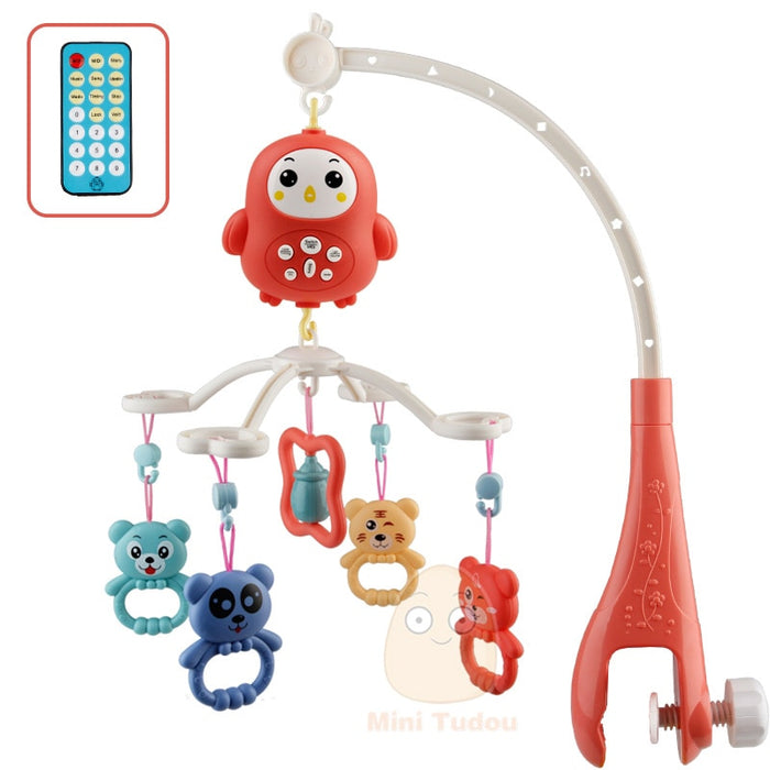 Baby Mobile Rattles Toys 0-12 Months For Baby Newborn Crib Bed Bell Toddler Rattles Carousel