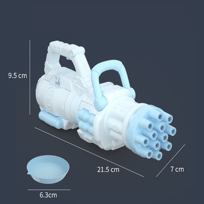 Bubble Gun Electric Automatic Soap Rocket Bubbles Machine Kids Portable