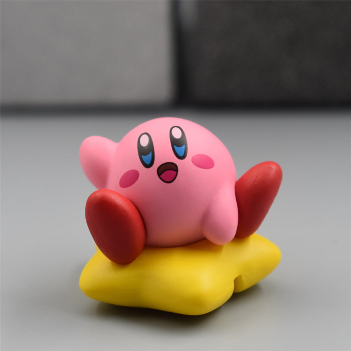 Kirby Anime Games Cute Cartoon Pink Kirby Waddle Dee Doo Collection