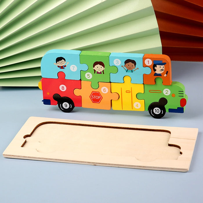 Montessori Wooden Toddler Puzzles for Kids Montessori Toys for Toddlers