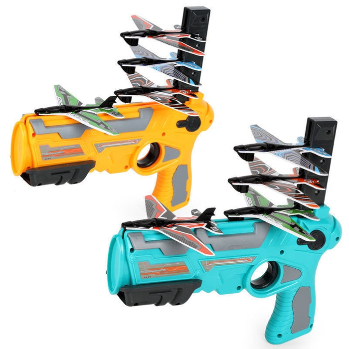Catapult Plane Sports Game Outdoor Garden Child Airplane Launcher