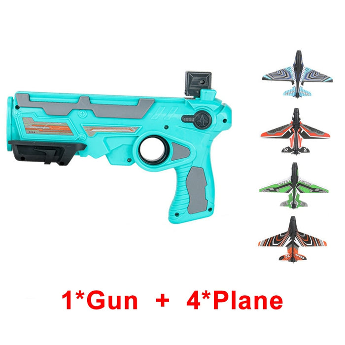 Catapult Plane Sports Game Outdoor Garden Child Airplane Launcher