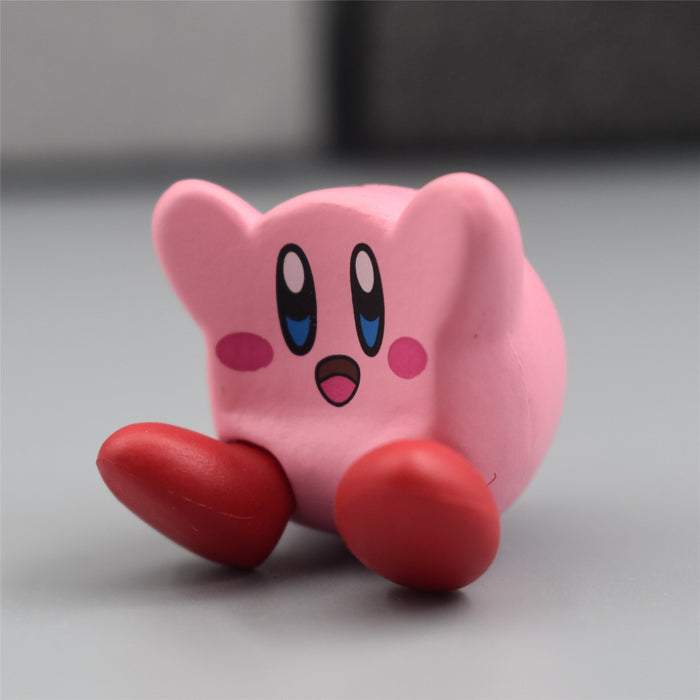 Kirby Anime Games Cute Cartoon Pink Kirby Waddle Dee Doo Collection