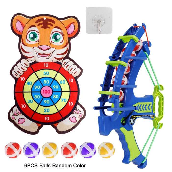 Sticky Ball Dart Board Target Sports Game Toys For Children