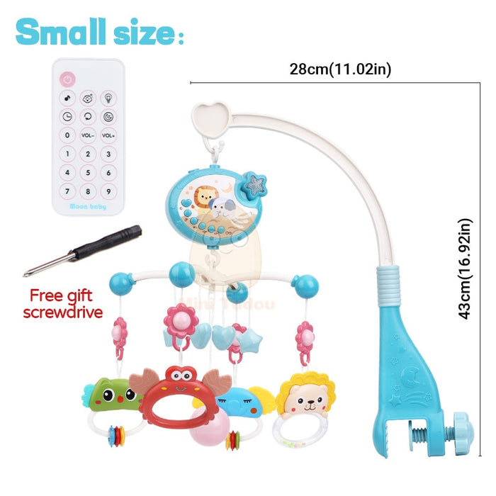 Baby Mobile Rattles Toys 0-12 Months For Baby Newborn Crib Bed Bell Toddler Rattles Carousel