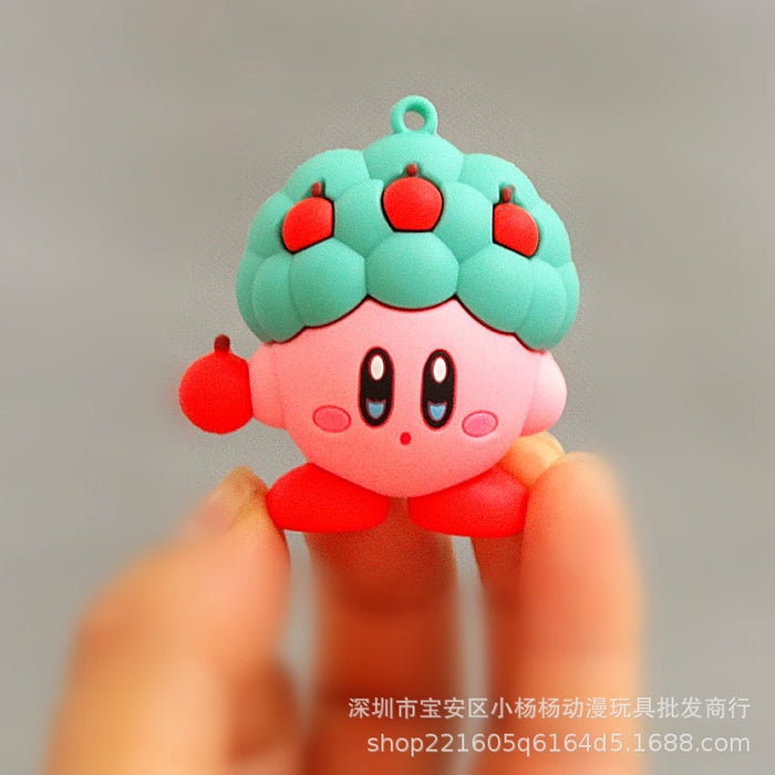Kirby Anime Games Cute Cartoon Pink Kirby Waddle Dee Doo Collection