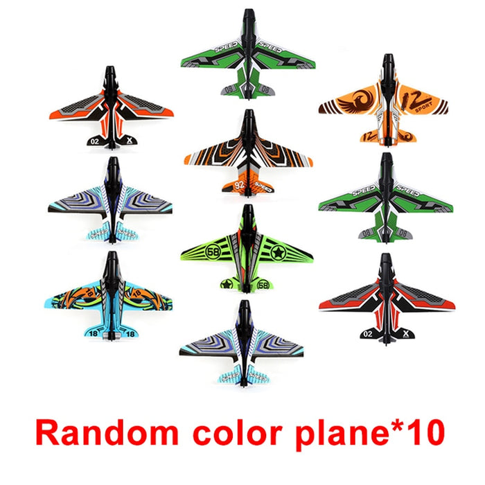 Catapult Plane Sports Game Outdoor Garden Child Airplane Launcher