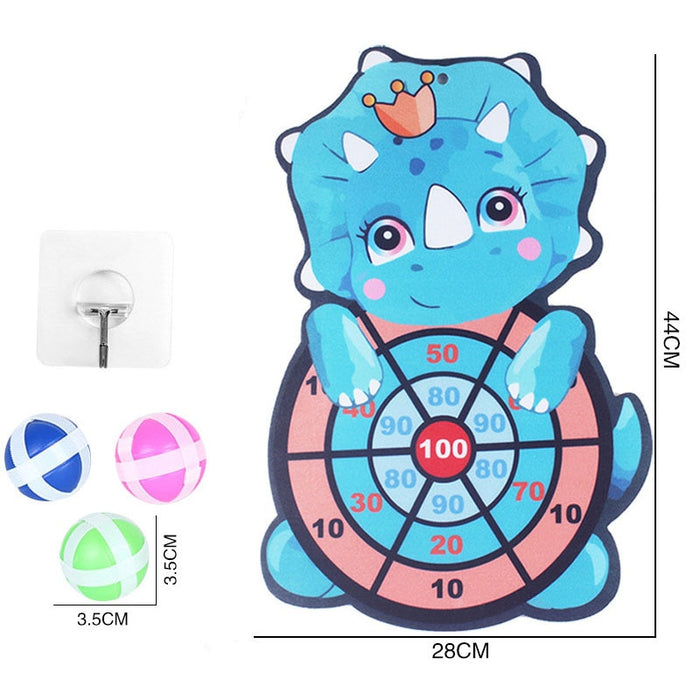 Sticky Ball Dart Board Target Sports Game Toys For Children