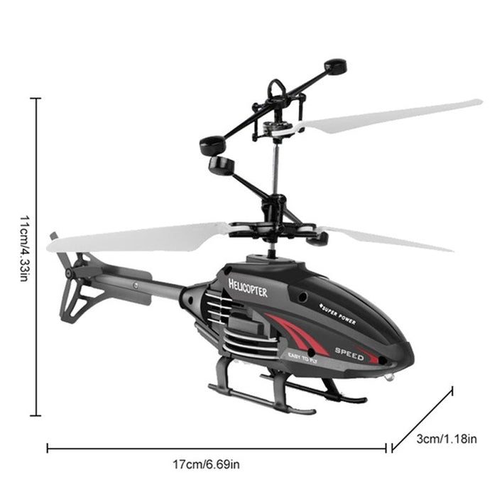 Flying Helicopter Toys USB Rechargeable Induction Hover Helicopter With Remote Control