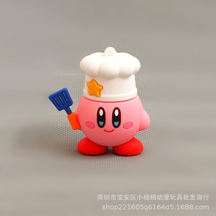 Kirby Anime Games Cute Cartoon Pink Kirby Waddle Dee Doo Collection