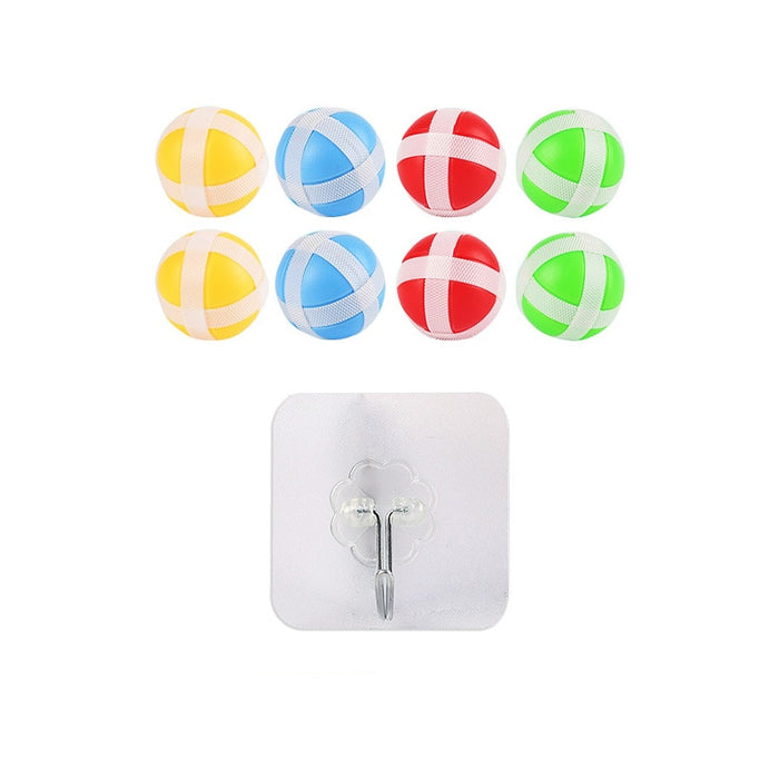 Sticky Ball Dart Board Target Sports Game Toys For Children