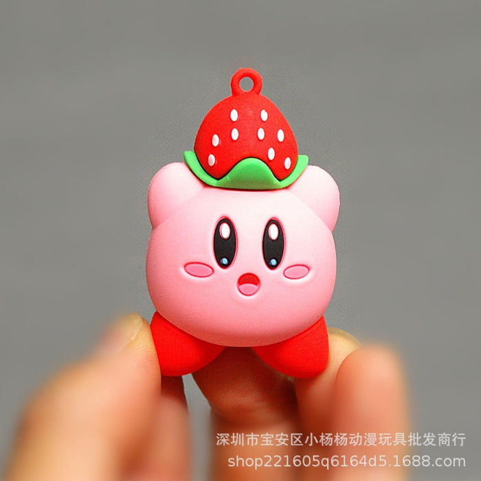 Kirby Anime Games Cute Cartoon Pink Kirby Waddle Dee Doo Collection