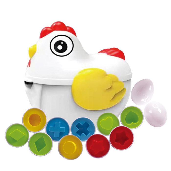Shape Matching Easter EggsToy for Kids Baby Learning Educational Toy