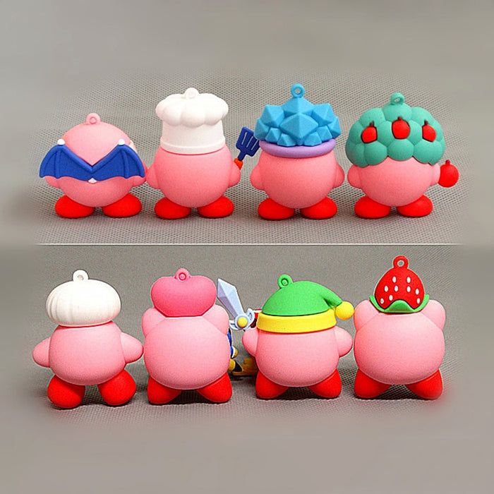 Kirby Anime Games Cute Cartoon Pink Kirby Waddle Dee Doo Collection