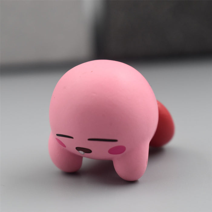 Kirby Anime Games Cute Cartoon Pink Kirby Waddle Dee Doo Collection