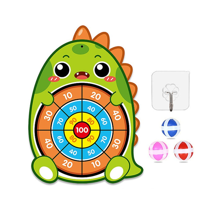 Sticky Ball Dart Board Target Sports Game Toys For Children
