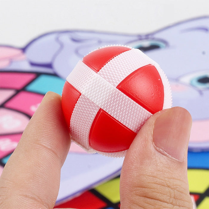 Sticky Ball Dart Board Target Sports Game Toys For Children