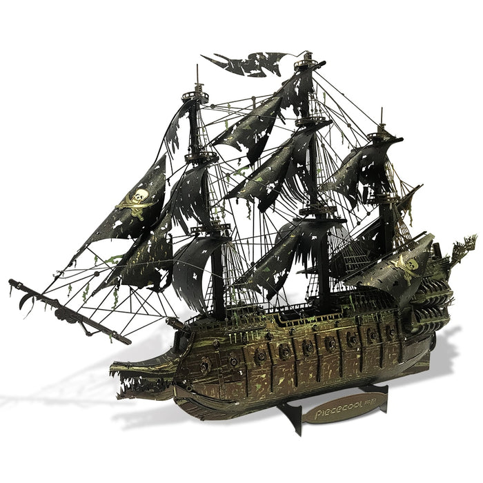 3D Metal Puzzle The Flying Dutchman Model Building Kits Pirate Ship Jigsaw