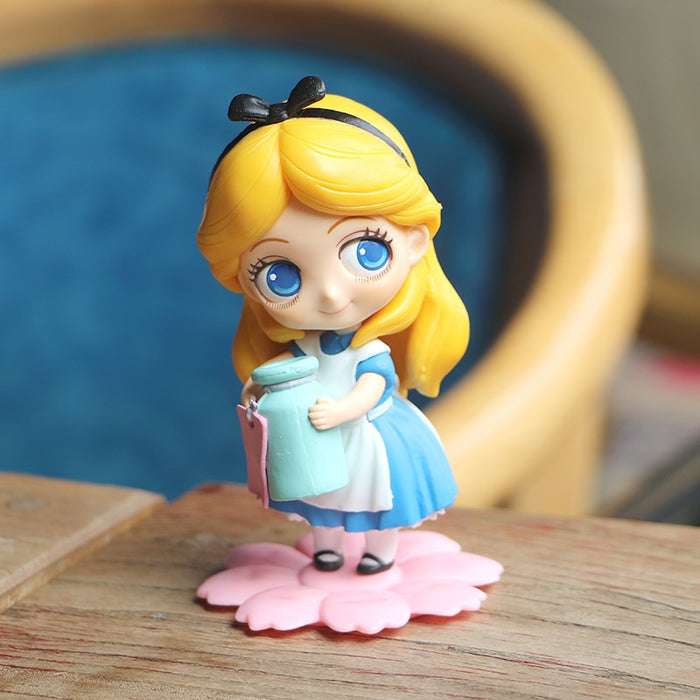 Disney Alice in Wonderland Action Figure Model Anime Mini Decoration