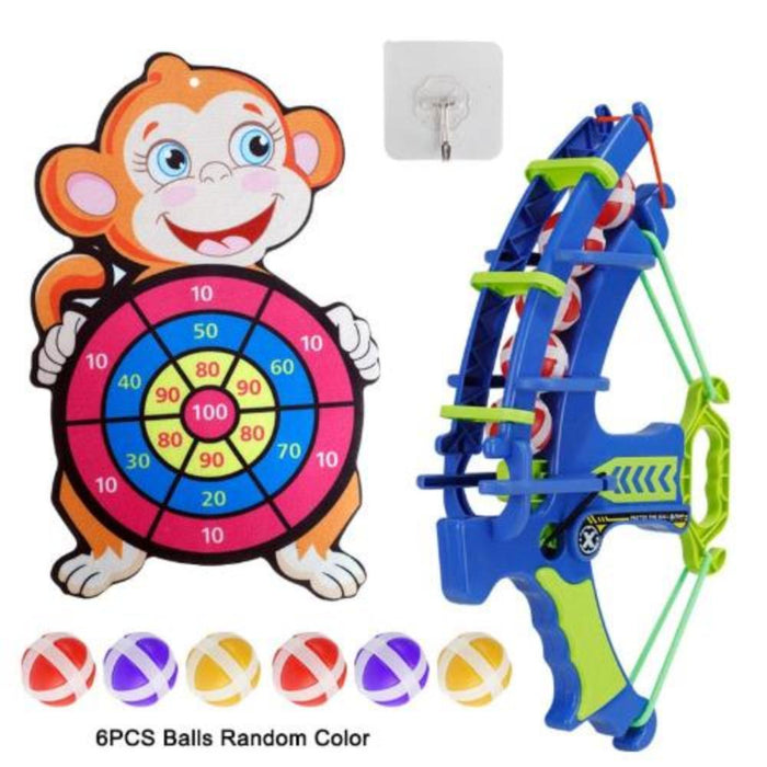 Sticky Ball Dart Board Target Sports Game Toys For Children