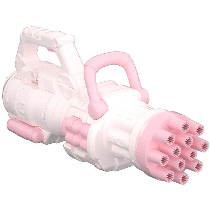 Bubble Gun Electric Automatic Soap Rocket Bubbles Machine Kids Portable
