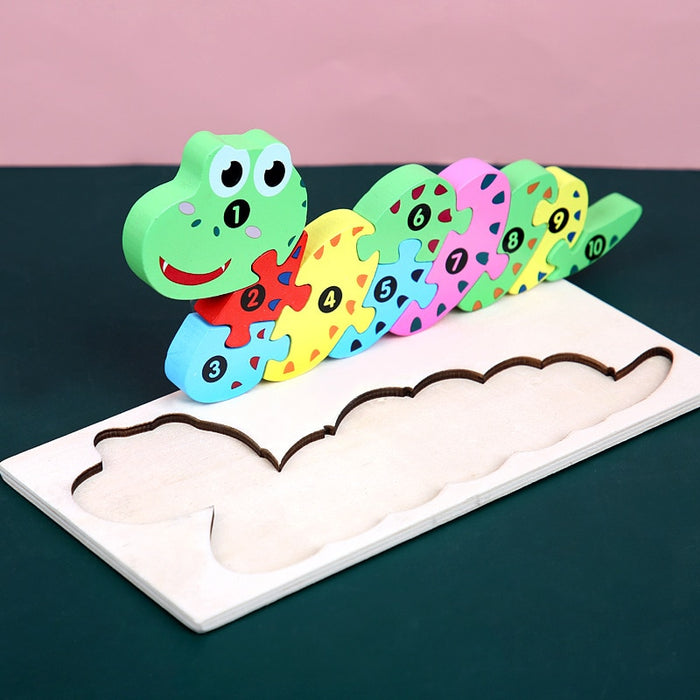 Montessori Wooden Toddler Puzzles for Kids Montessori Toys for Toddlers
