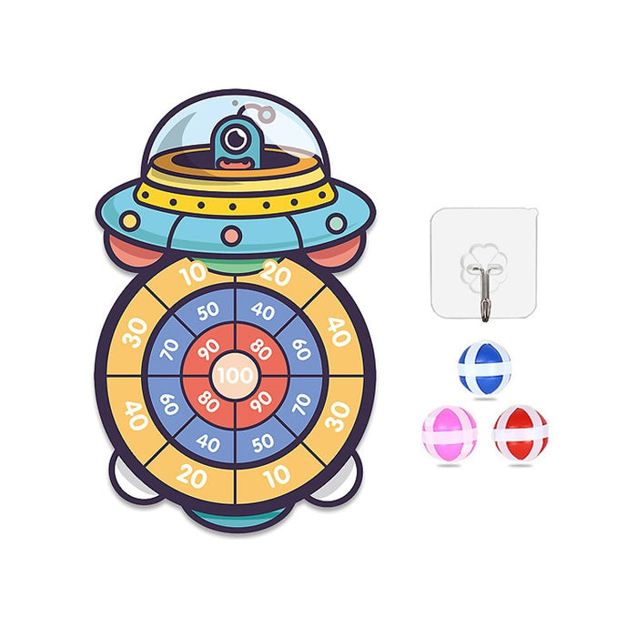 Sticky Ball Dart Board Target Sports Game Toys For Children
