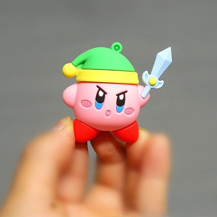 Kirby Anime Games Cute Cartoon Pink Kirby Waddle Dee Doo Collection