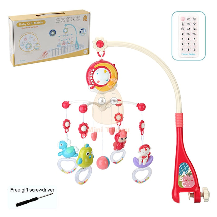 Baby Mobile Rattles Toys 0-12 Months For Baby Newborn Crib Bed Bell Toddler Rattles Carousel