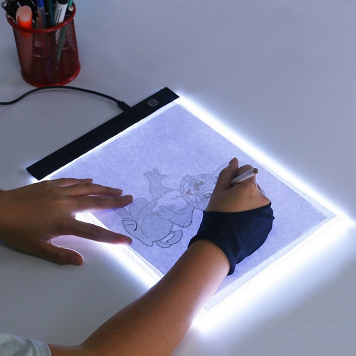 Led Drawing Copy Board Kids Toy to Draw 3 Level Dimmable Painting Tablet