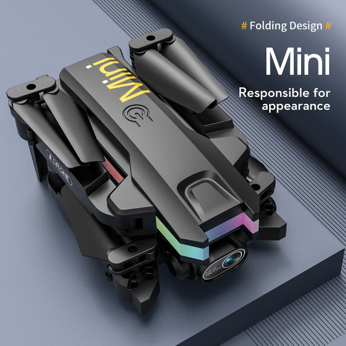 XT8 Mini Drone with Dual Camera HD 4K WIFI FPV One-Key Return Foldable RC Quadcopter Helicopter