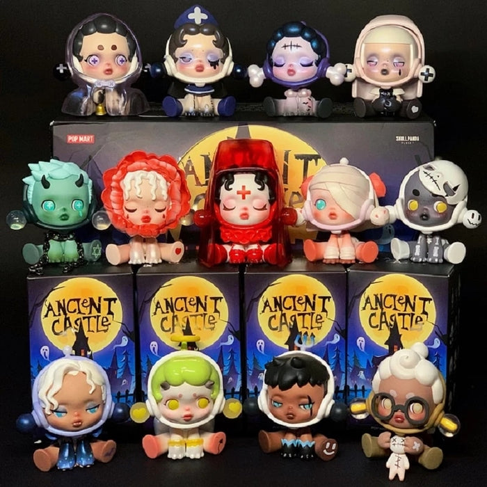 Blind Box Toys SkullPanda Pop Mart Ancient Castle Series Toy Figures