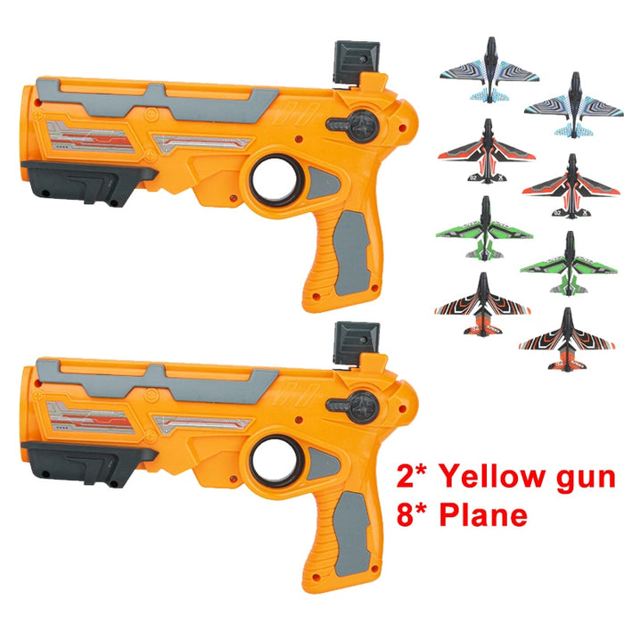 Catapult Plane Sports Game Outdoor Garden Child Airplane Launcher