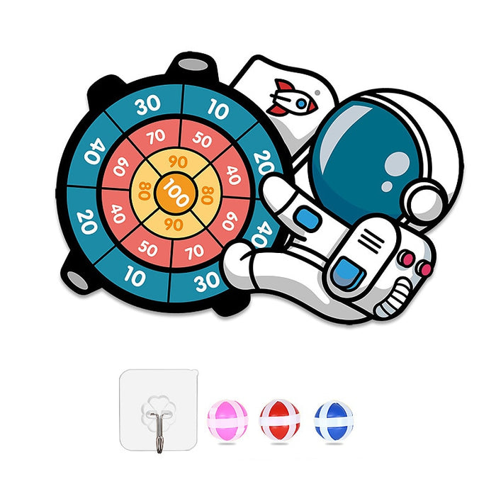 Sticky Ball Dart Board Target Sports Game Toys For Children
