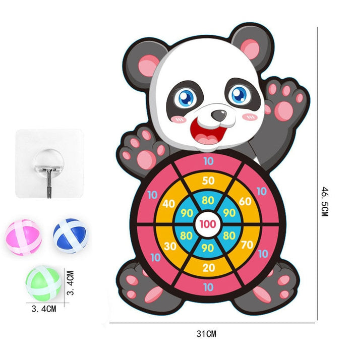 Sticky Ball Dart Board Target Sports Game Toys For Children