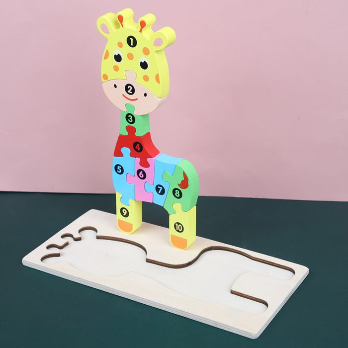 Montessori Wooden Toddler Puzzles for Kids Montessori Toys for Toddlers