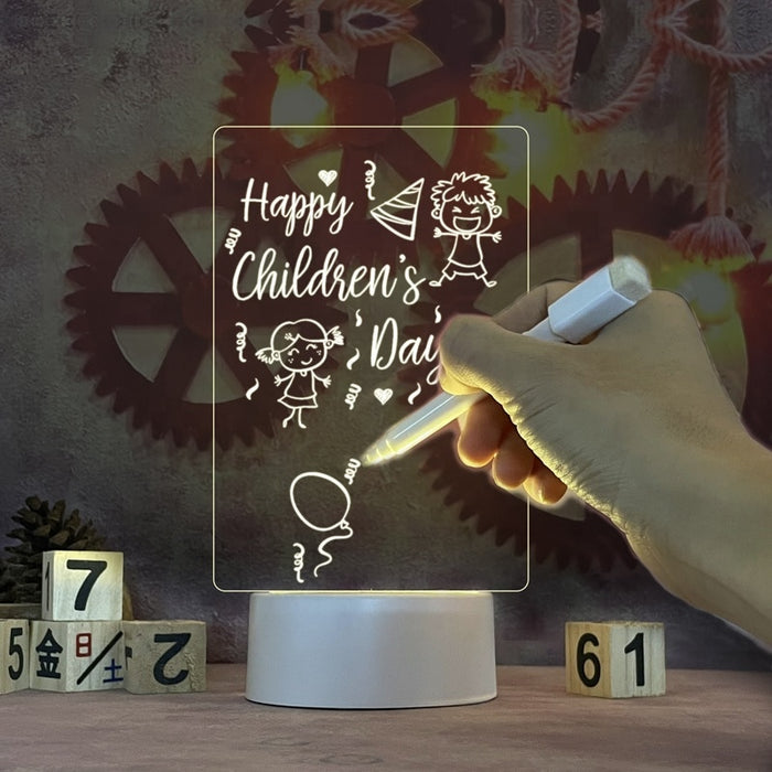 Led Drawing Copy Board Kids Toy to Draw 3 Level Dimmable Painting Tablet